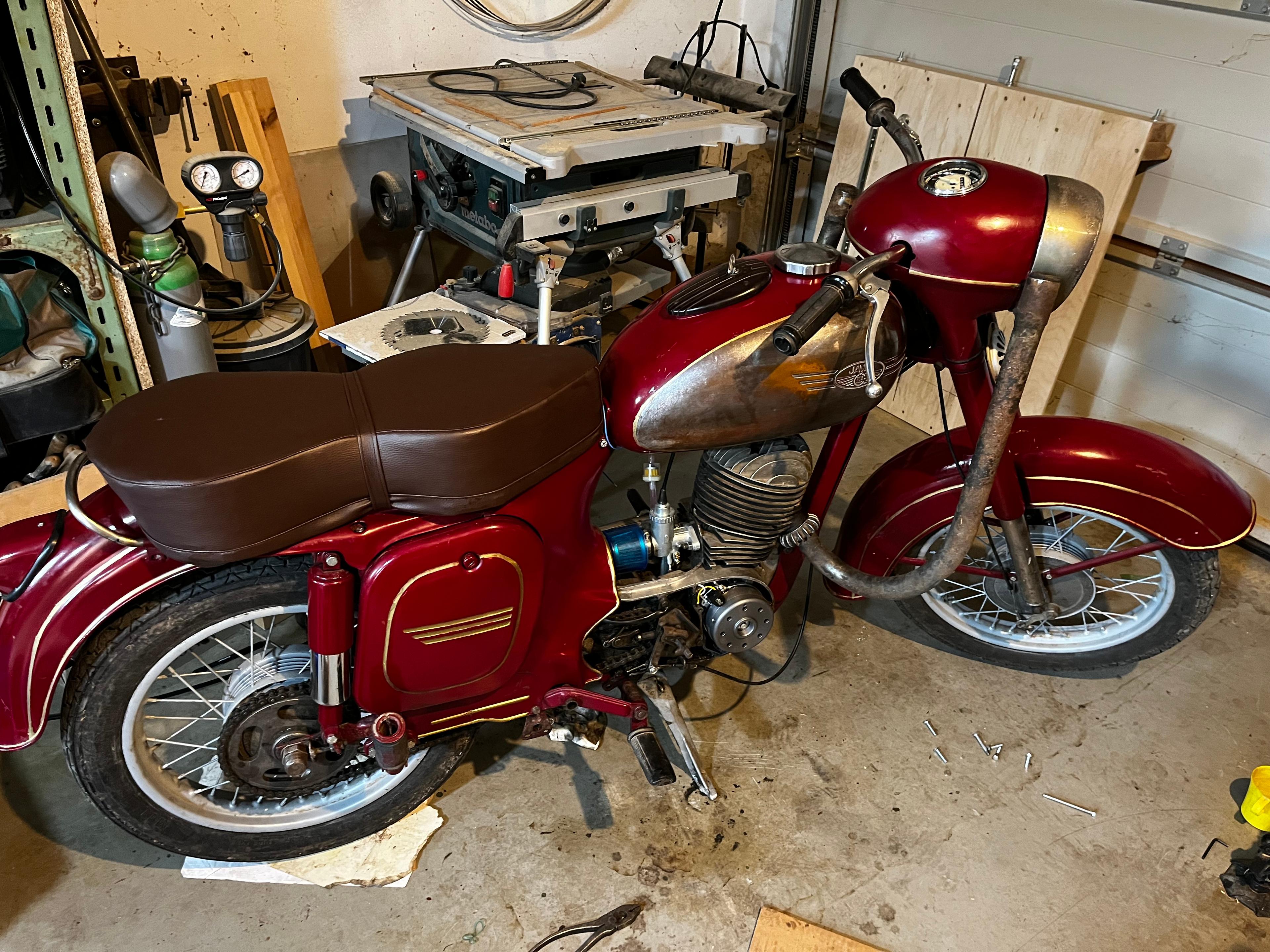 Jawa 175/356 restoration